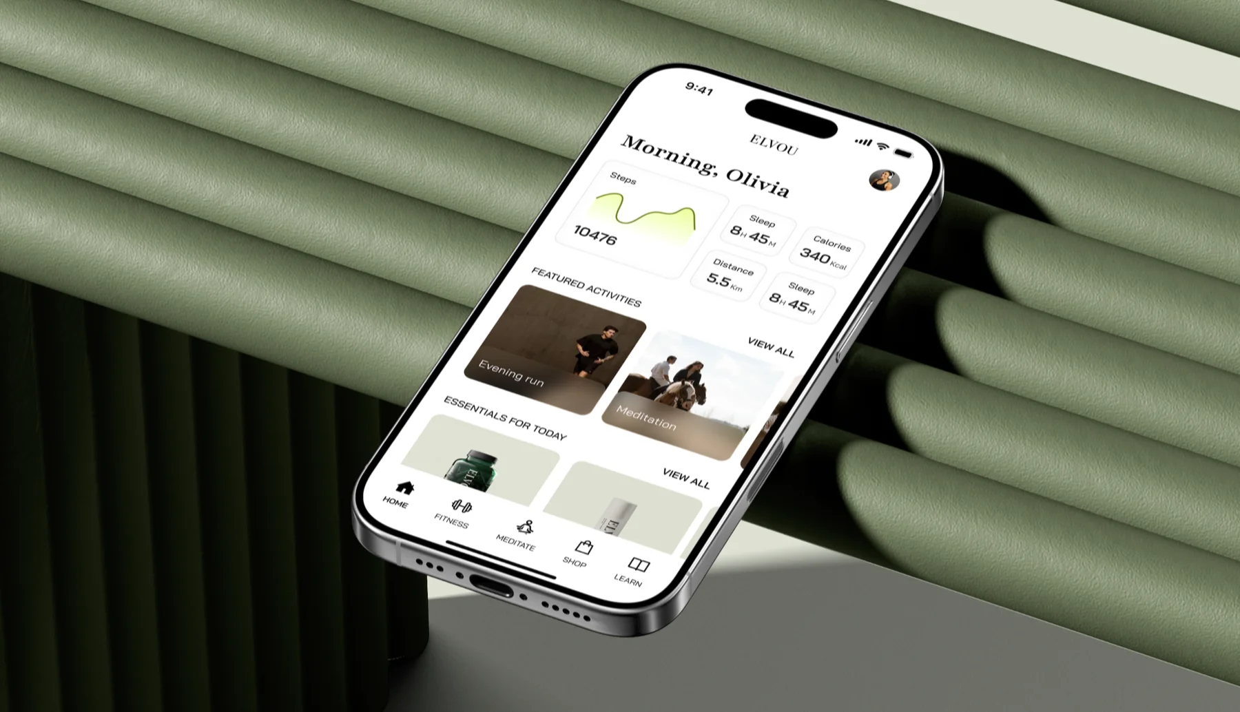 Elvou — app concept